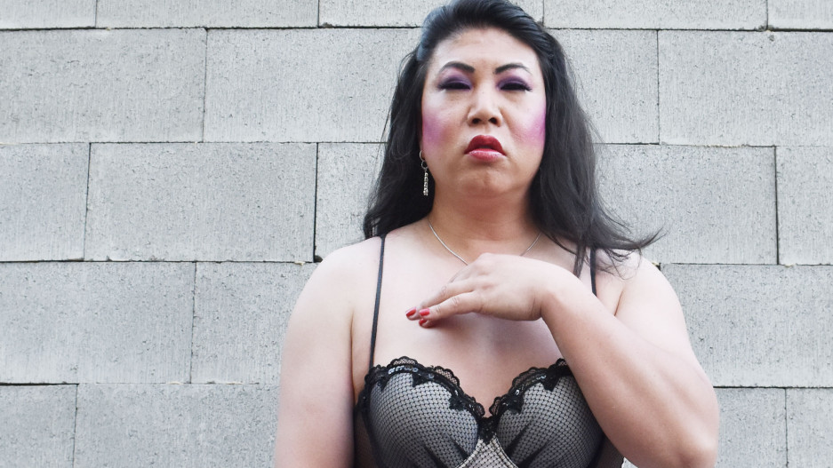 Brick Wall And Lingerie With Krissy4u!