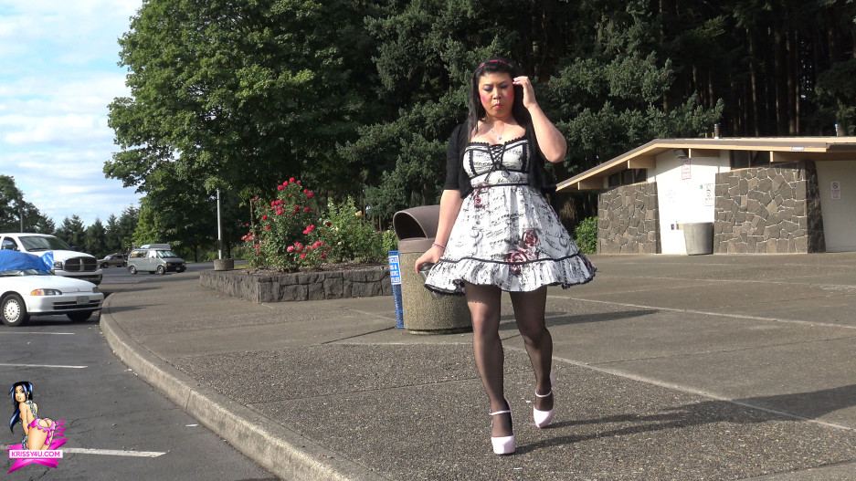 Krissy And Her Pink Vibe!