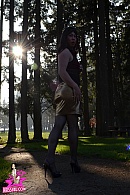 Gold Skirt Sunlight